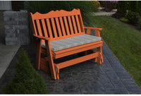 A&L Furniture Company Royal English Recycled Plastic 5ft Glider Chair - Rocking Furniture