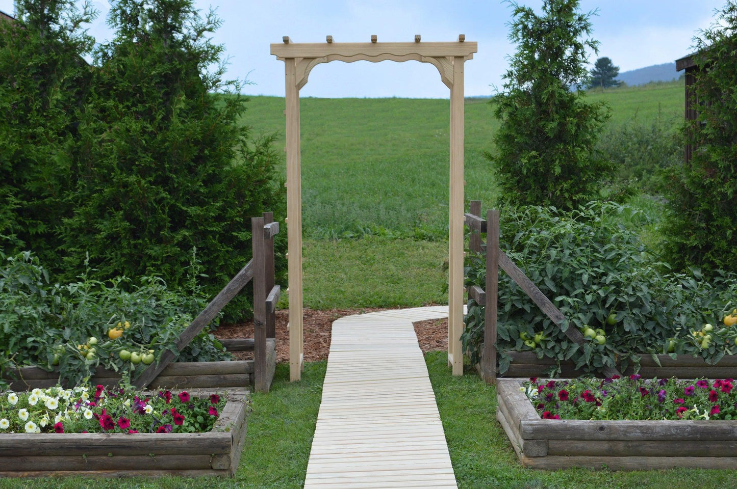 Backyard Crafts Pressure Treated Pine  2' x 5' Walkway - LEAD TIME TO SHIP 10 BUSINESS DAYS