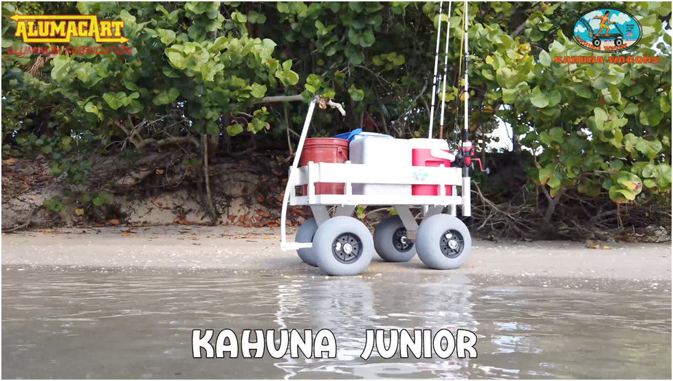 Alumacart Kahuna Junior Beach and Fishing Wagon - LEAD TIME TO SHIP 10 TO 12 BUSINESS DAYS-Rocking Furniture