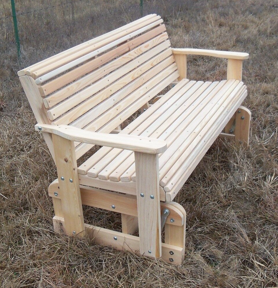 5ft Cypress 3 person Glider Chair LA Swings