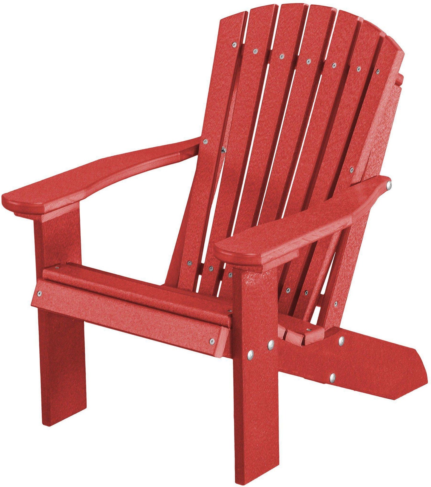 wildridge outdoor recycled plastic children's adirondack chair cardinal red