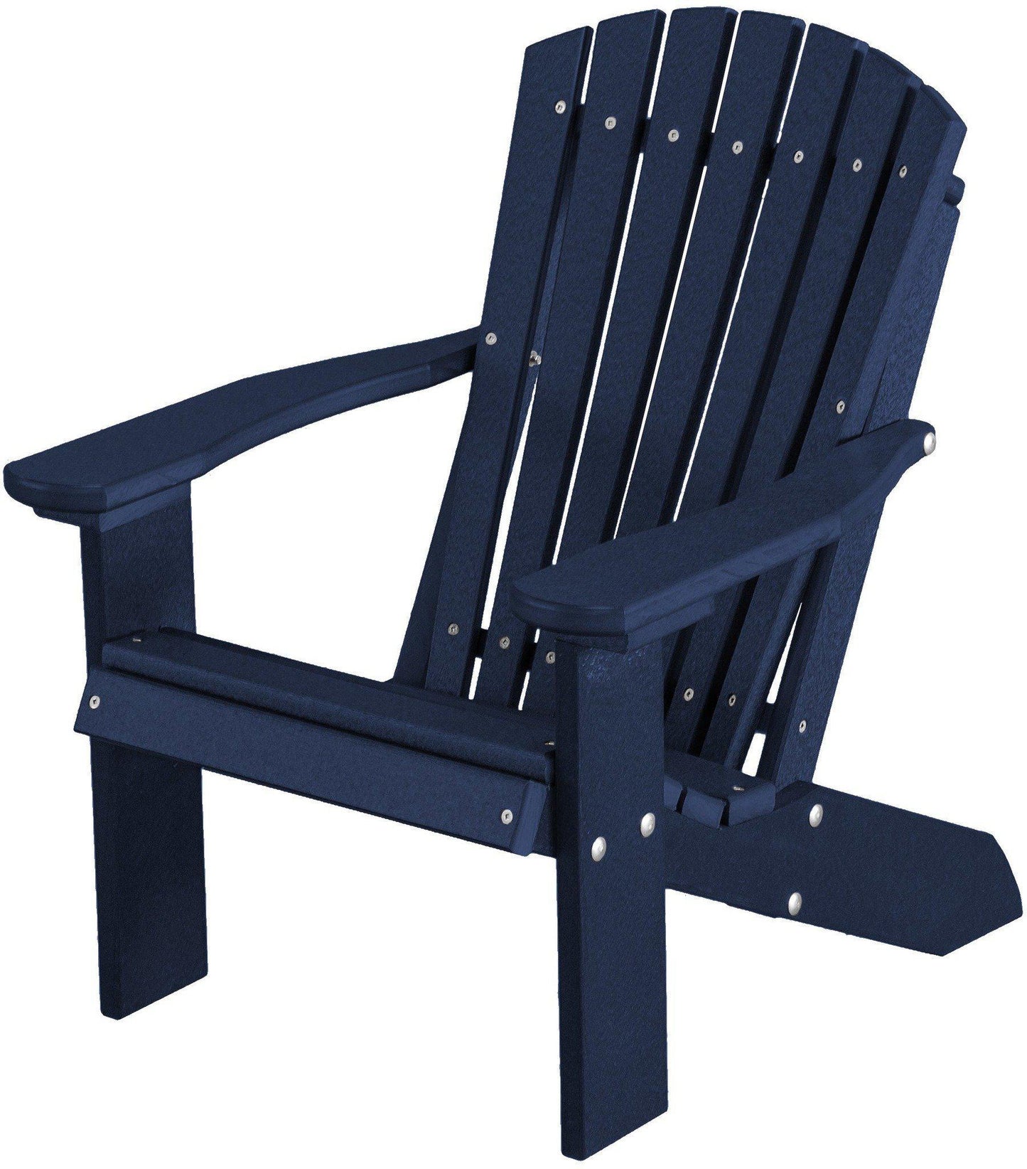 wildridge outdoor recycled plastic children's adirondack chair patriot blue