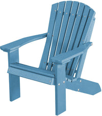 wildridge outdoor recycled plastic children's adirondack chair powder blue