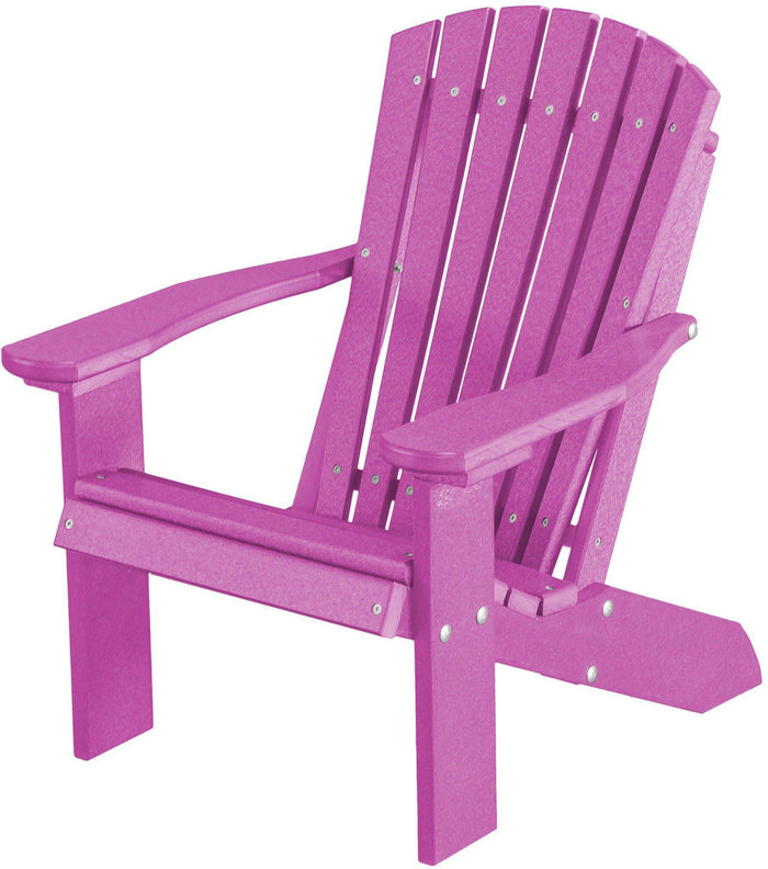 wildridge outdoor recycled plastic children's adirondack chair purple