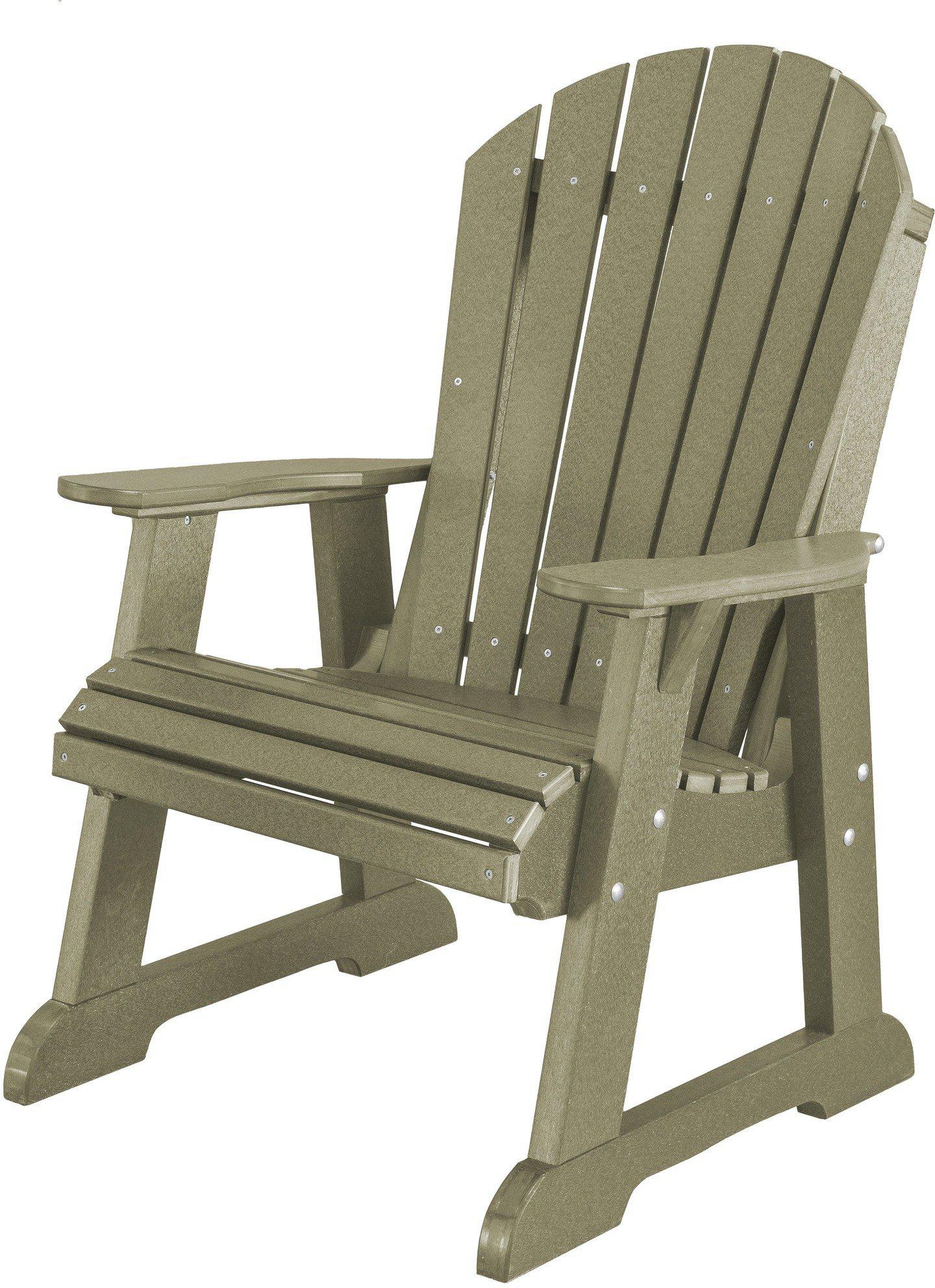 Wildridge Recycled Plastic Heritage Outdoor High Fan Back Chair - LEAD TIME TO SHIP 4 WEEKS