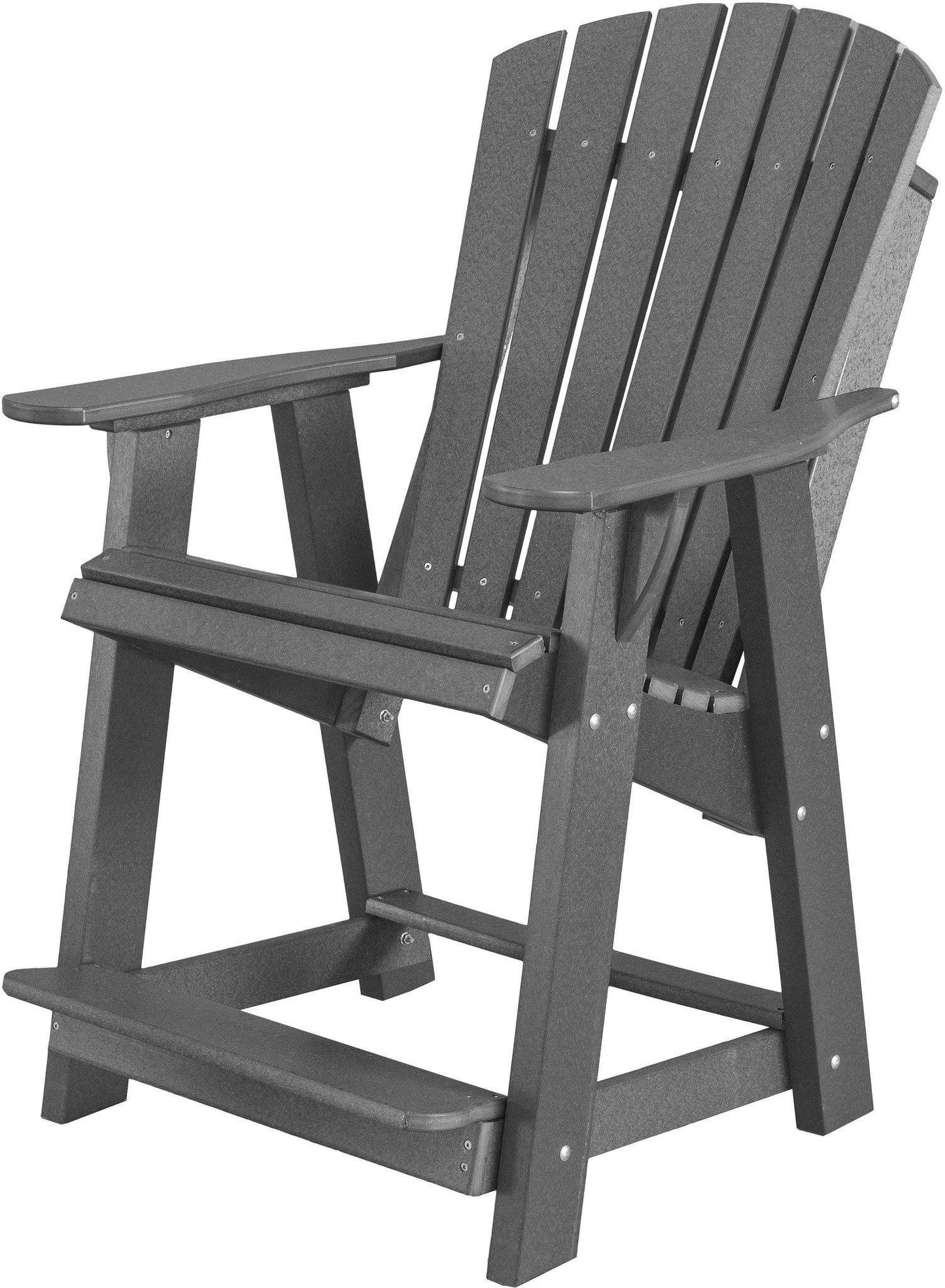 WILDRIDGE RECYCLED PLASTIC HERITAGE HIGH ADIRONDACK CHAIR (QUICK SHIP) - LEAD TIME TO SHIP 3 TO 4 BUSINESS DAYS