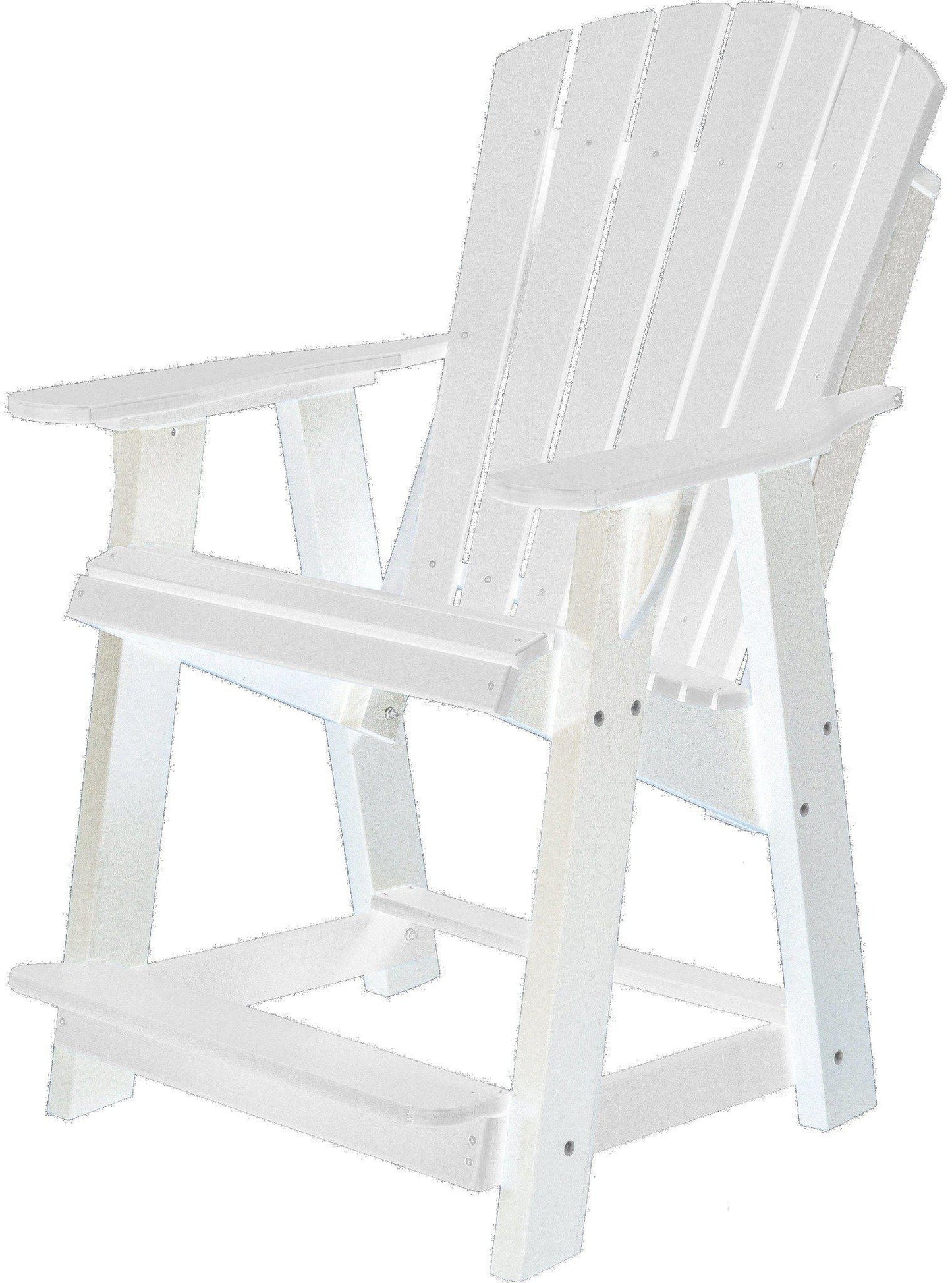 WILDRIDGE RECYCLED PLASTIC HERITAGE HIGH ADIRONDACK CHAIR (QUICK SHIP) - LEAD TIME TO SHIP 3 TO 4 BUSINESS DAYS