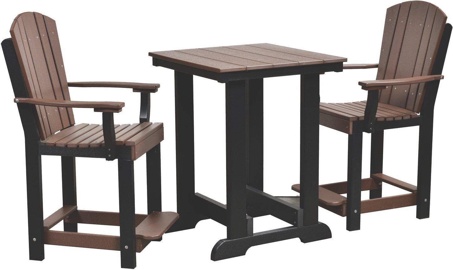 Wildridge Outdoor Heritage Recycled Plastic Patio Set (COUNTER HEIGHT) - LEAD TIME TO SHIP 3 WEEKS