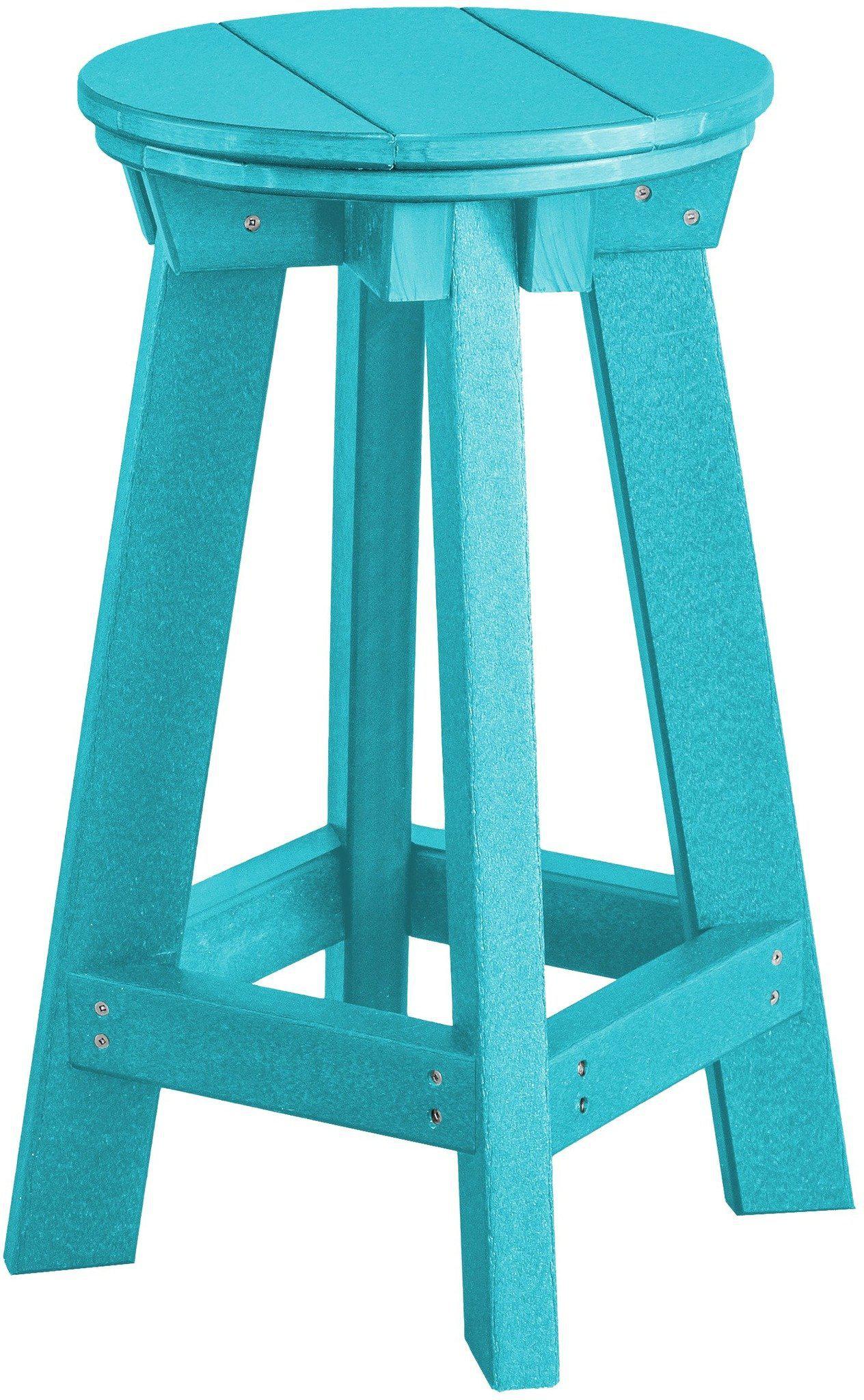 Wildridge Heritage Recycled Plastic Outdoor Bar Stool - LEAD TIME TO SHIP 3 WEEKS