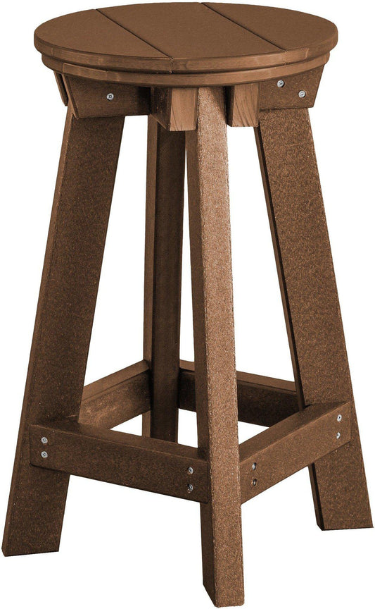 Wildridge Heritage Recycled Plastic Outdoor Bar Stool - LEAD TIME TO SHIP 3 WEEKS