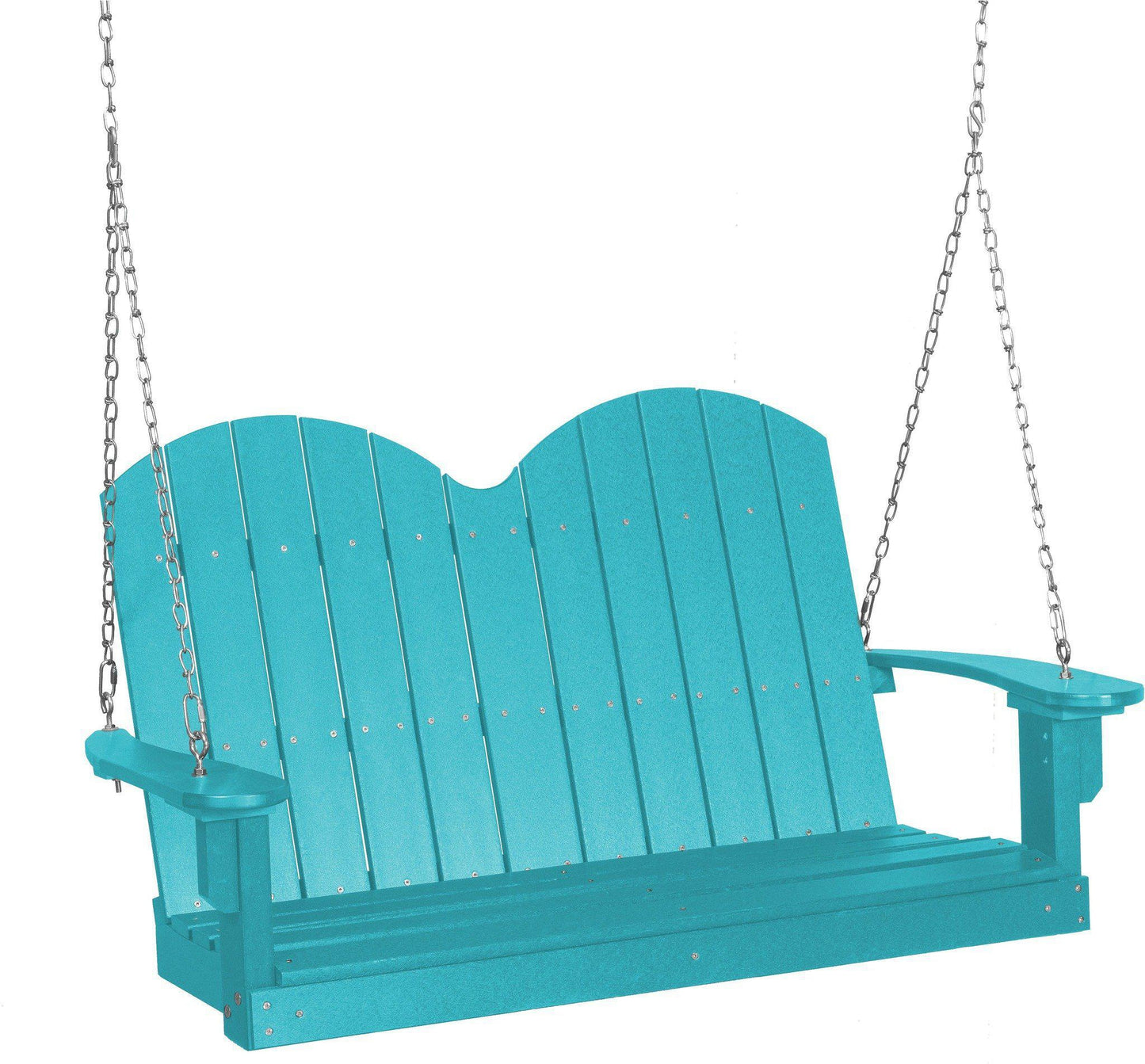 Wildridge Outdoor Recycled Plastic Classic Savannah 4ft Porch Swing - LEAD TIME TO SHIP 3 WEEKS