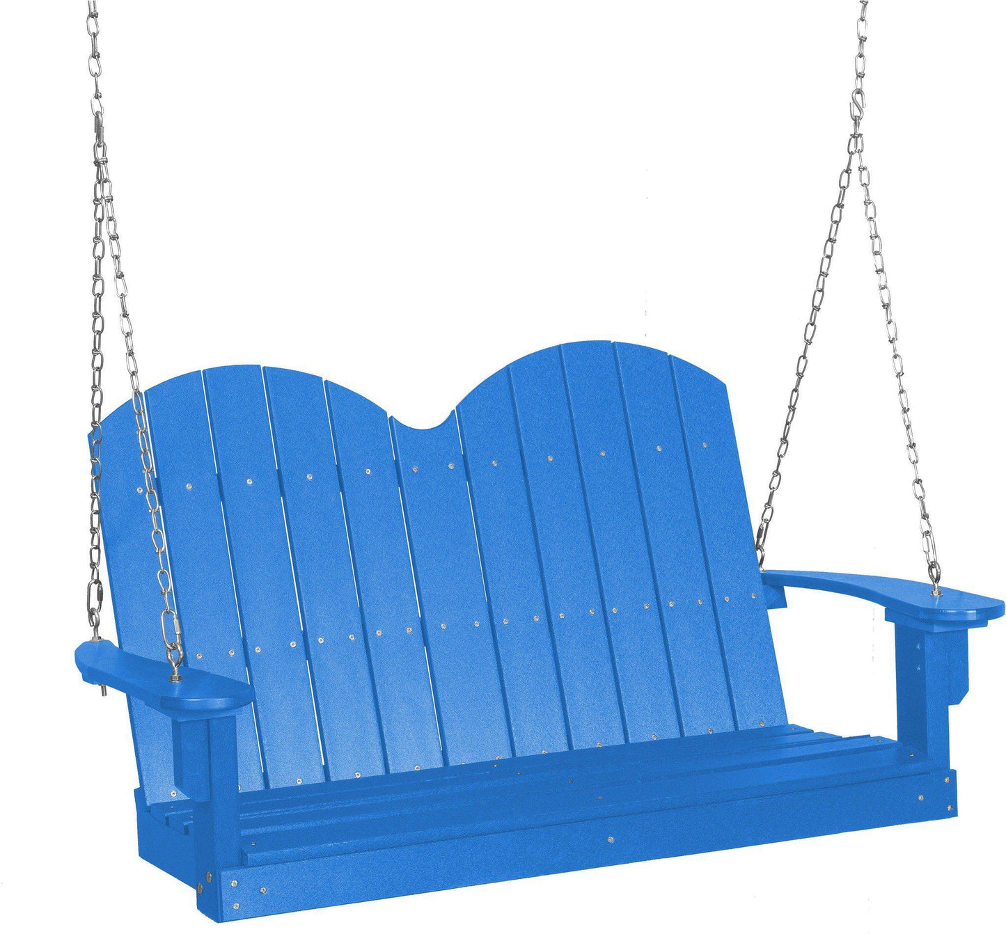 Wildridge Outdoor Recycled Plastic Classic Savannah 4ft Porch Swing - LEAD TIME TO SHIP 3 WEEKS