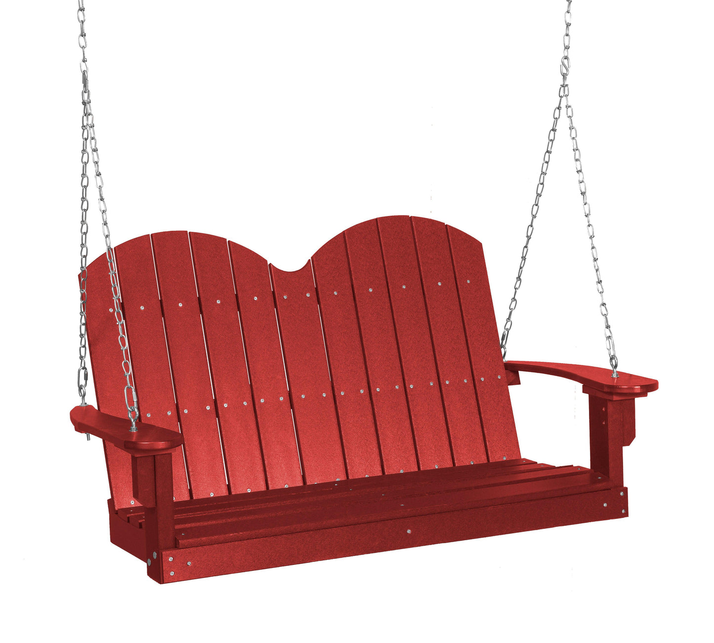 Wildridge Outdoor Recycled Plastic Classic Savannah 4ft Porch Swing - LEAD TIME TO SHIP 3 WEEKS
