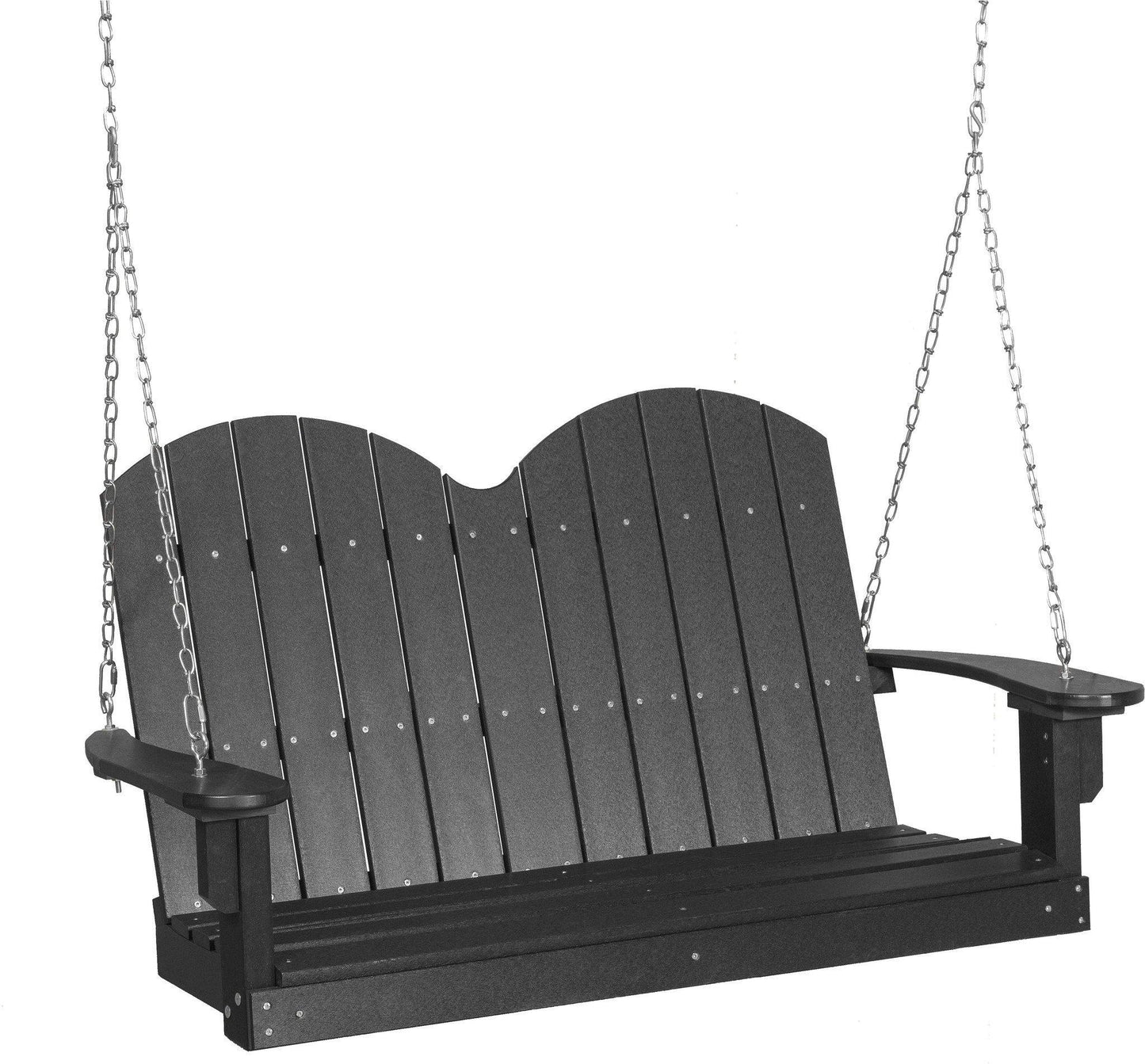 Wildridge Outdoor Recycled Plastic Classic Savannah 4ft Porch Swing - LEAD TIME TO SHIP 3 WEEKS