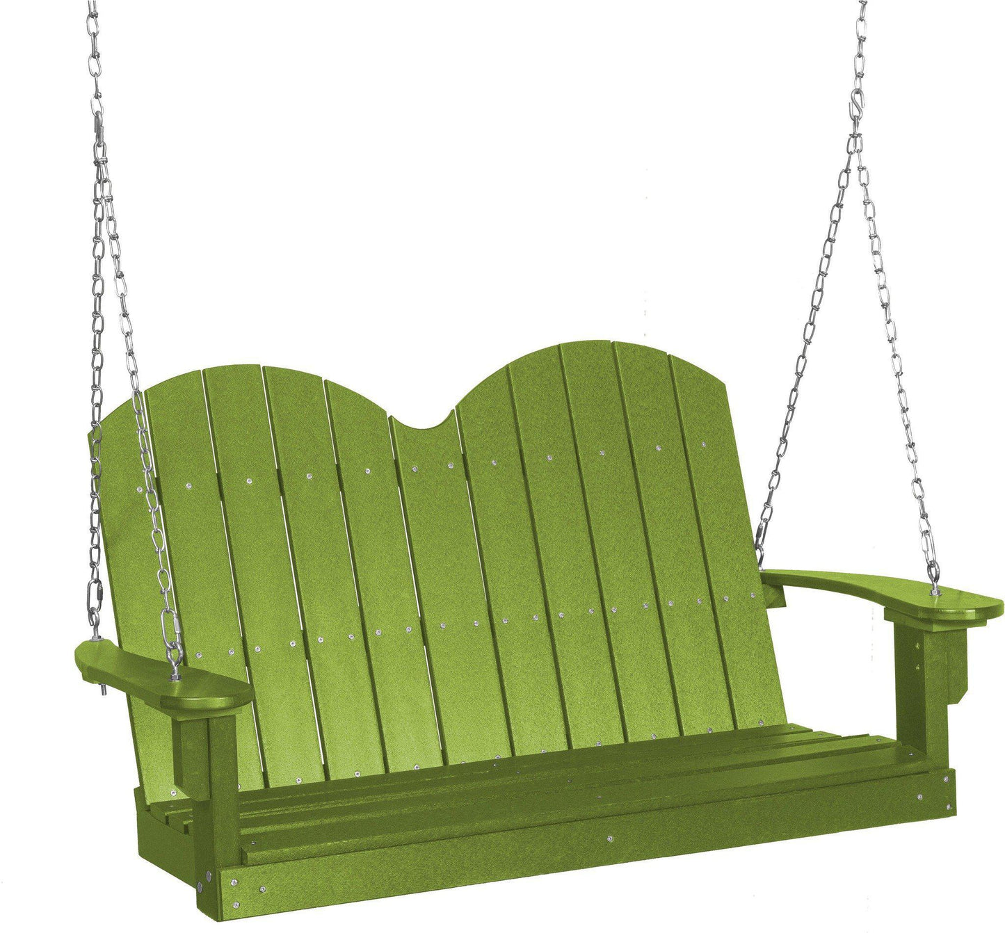 Wildridge Outdoor Recycled Plastic Classic Savannah 4ft Porch Swing - LEAD TIME TO SHIP 3 WEEKS