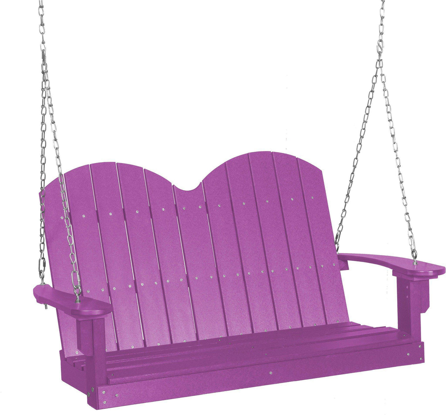 Wildridge Outdoor Recycled Plastic Classic Savannah 4ft Porch Swing - LEAD TIME TO SHIP 3 WEEKS