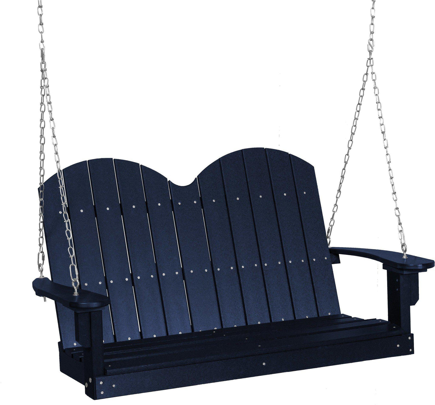 Wildridge Outdoor Recycled Plastic Classic Savannah 4ft Porch Swing - LEAD TIME TO SHIP 3 WEEKS