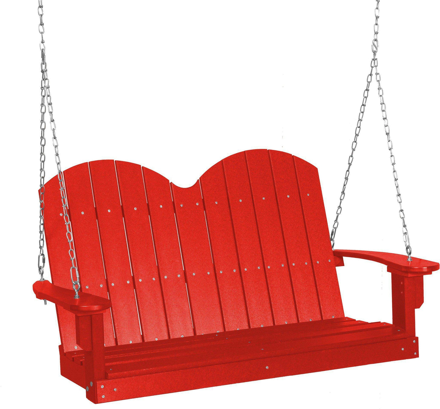 Wildridge Outdoor Recycled Plastic Classic Savannah 4ft Porch Swing - LEAD TIME TO SHIP 3 WEEKS