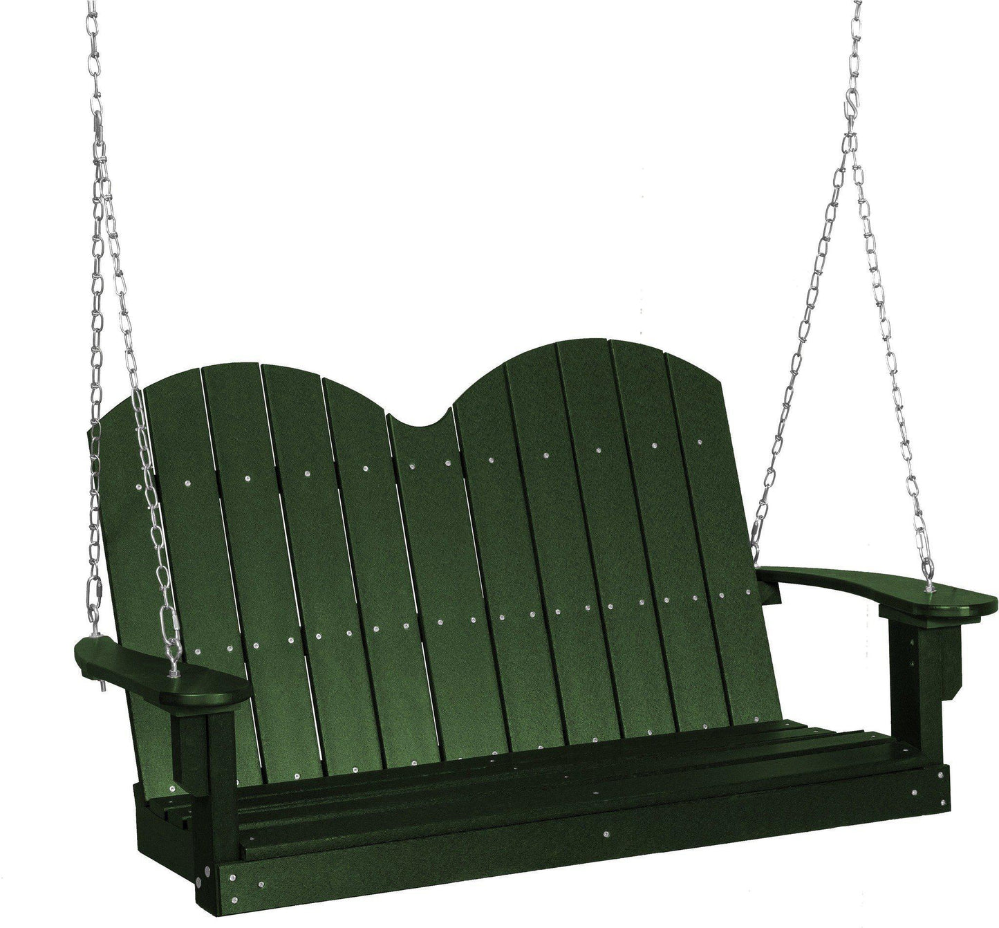 Wildridge Outdoor Recycled Plastic Classic Savannah 4ft Porch Swing - LEAD TIME TO SHIP 3 WEEKS