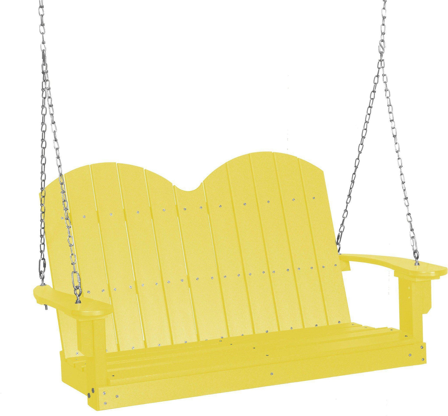 Wildridge Outdoor Recycled Plastic Classic Savannah 4ft Porch Swing - LEAD TIME TO SHIP 3 WEEKS