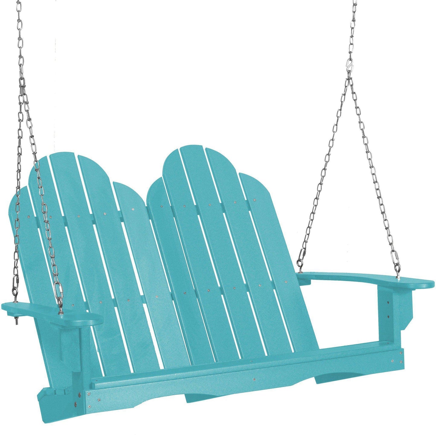 Wildridge Outdoor Recycled Plastic Classic Adirondack 4ft Porch Swing - LEAD TIME TO SHIP 3 WEEKS