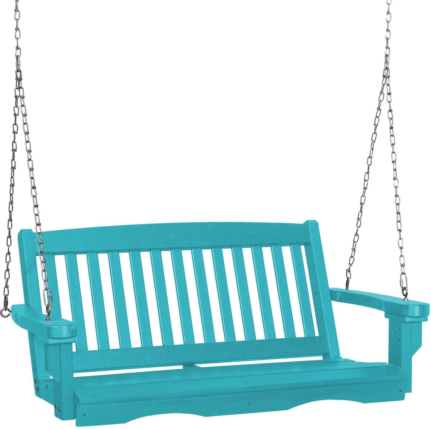 Wildridge Outdoor Recycled Plastic Classic Mission 4ft  Porch Swing - LEAD TIME TO SHIP 4 WEEKS