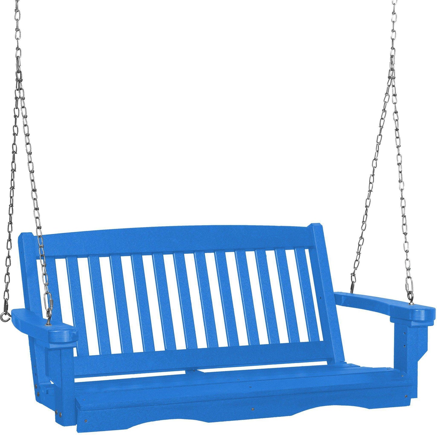 Wildridge Outdoor Recycled Plastic Classic Mission 4ft  Porch Swing - LEAD TIME TO SHIP 3 WEEKS