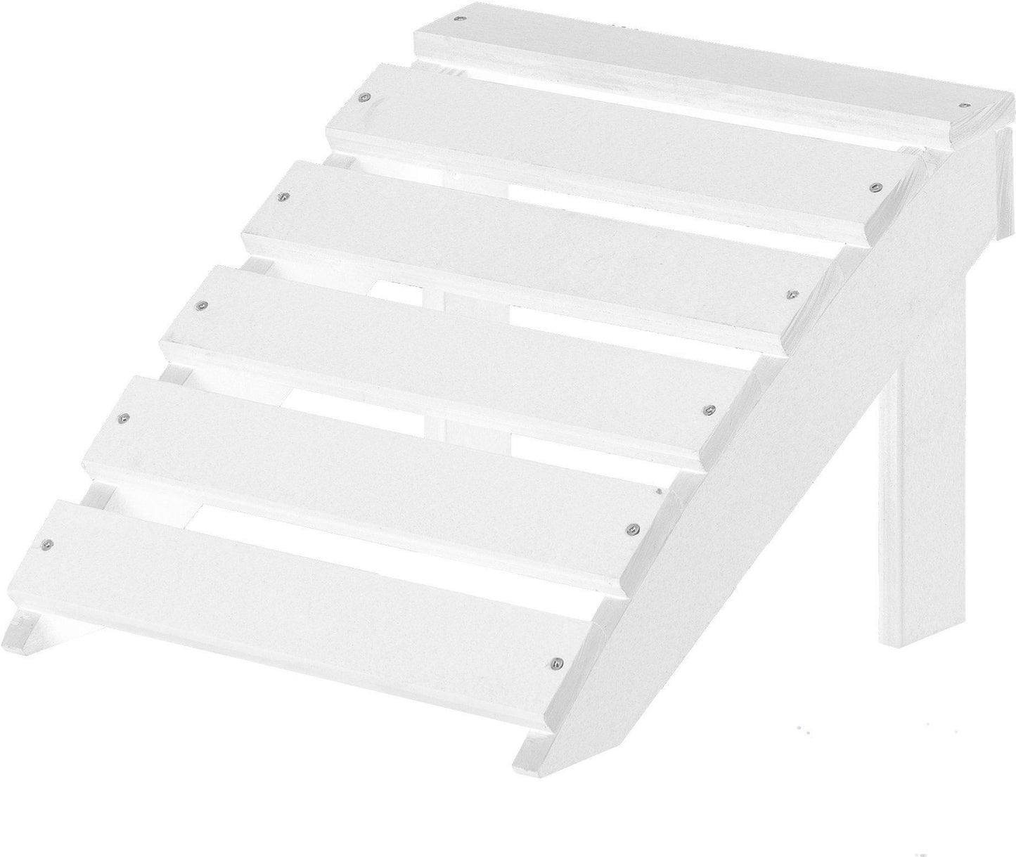Wildridge Recycled Plastic Classic Adirondack Footrest - LEAD TIME TO SHIP 3 WEEKS