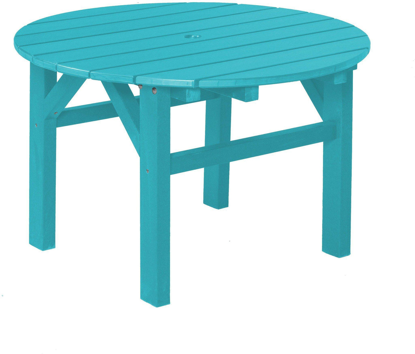 Wildridge Recycled Plastic Classic 33"W x 24"H  Outdoor Occasional Side Table - LEAD TIME TO SHIP 3 WEEKS