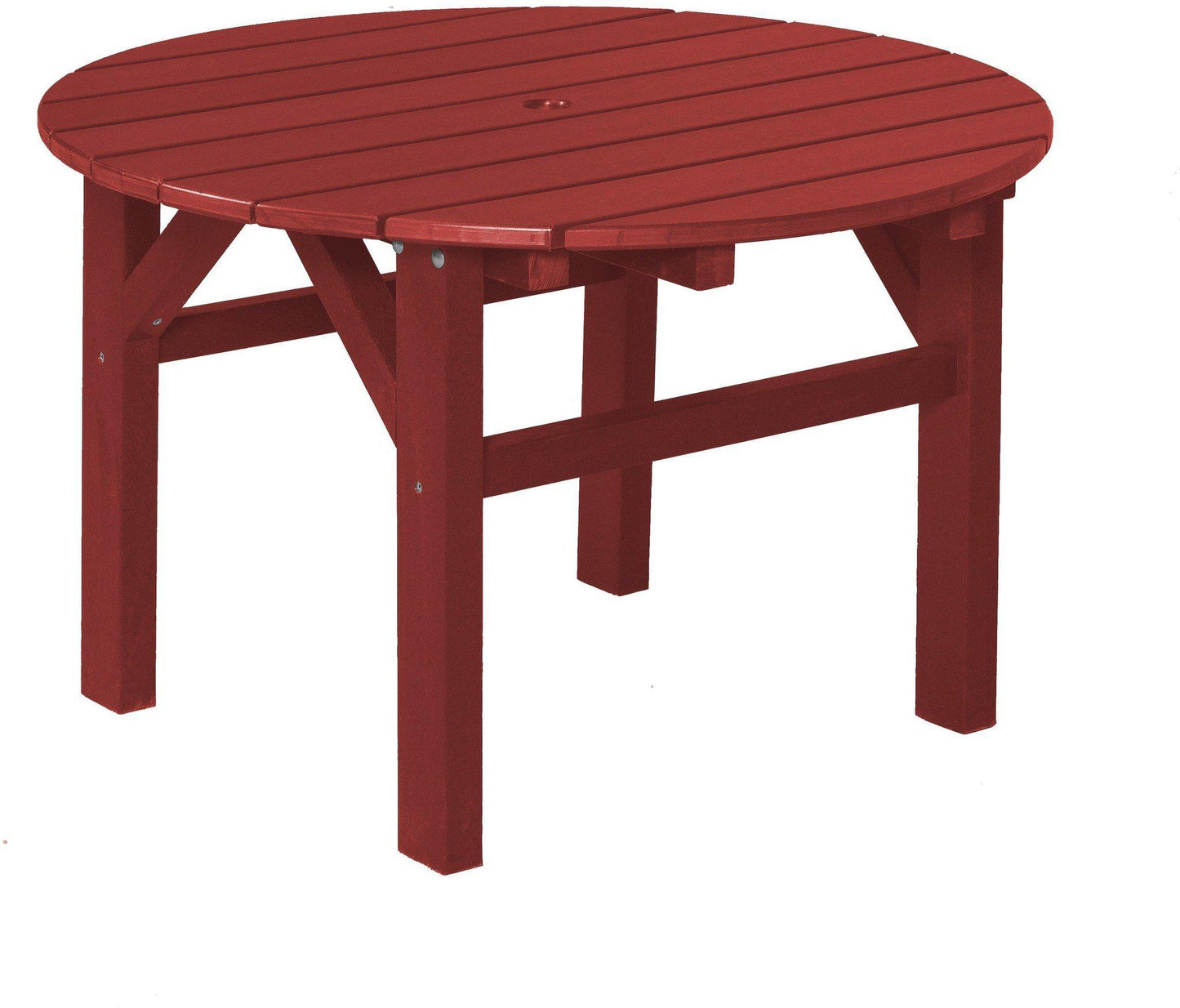 Wildridge Recycled Plastic Classic 33"W x 24"H  Outdoor Occasional Side Table - LEAD TIME TO SHIP 3 WEEKS