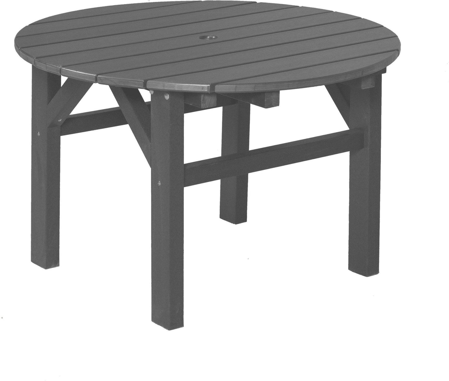 Wildridge Recycled Plastic Classic 33"W x 24"H  Outdoor Occasional Side Table - LEAD TIME TO SHIP 3 WEEKS