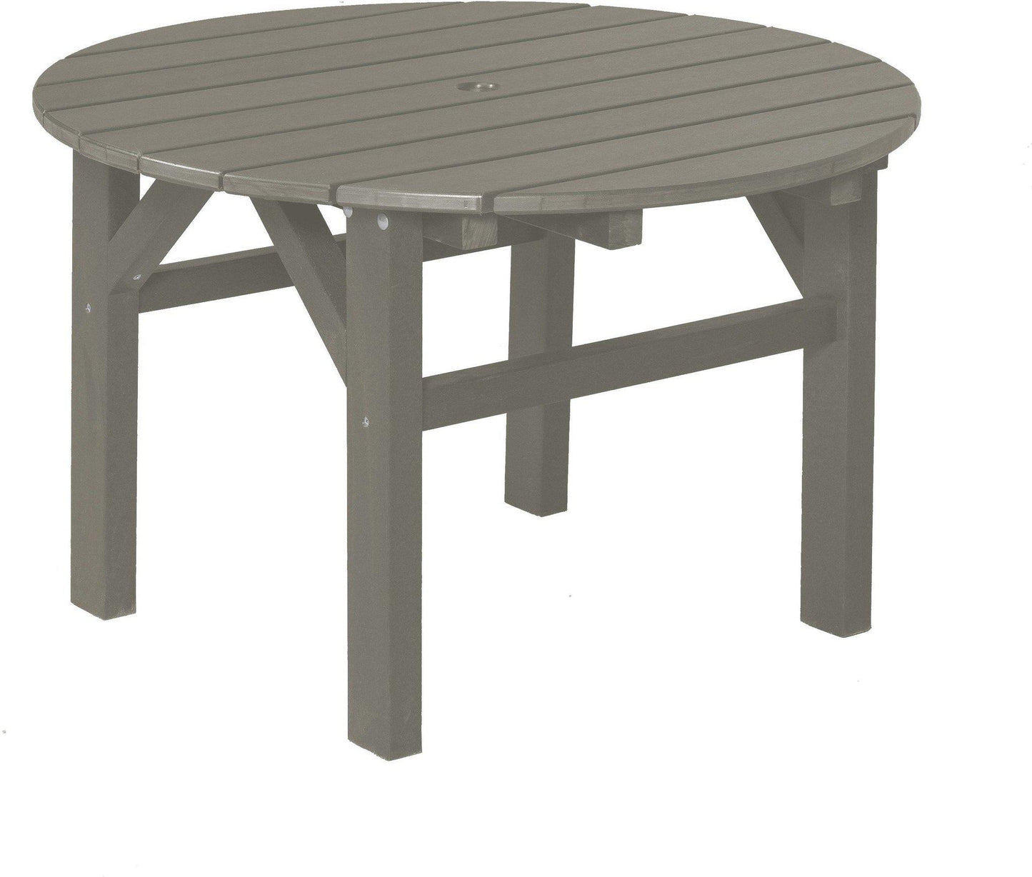 Wildridge Recycled Plastic Classic 33"W x 24"H  Outdoor Occasional Side Table - LEAD TIME TO SHIP 3 WEEKS