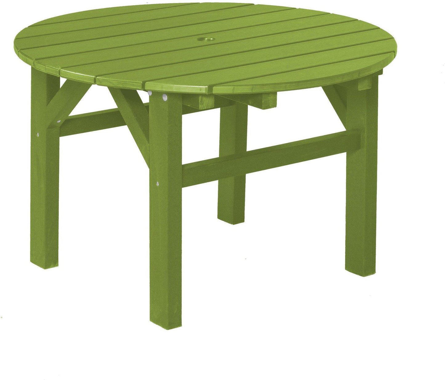 Wildridge Recycled Plastic Classic 33"W x 24"H  Outdoor Occasional Side Table - LEAD TIME TO SHIP 6 WEEKS OR LESS