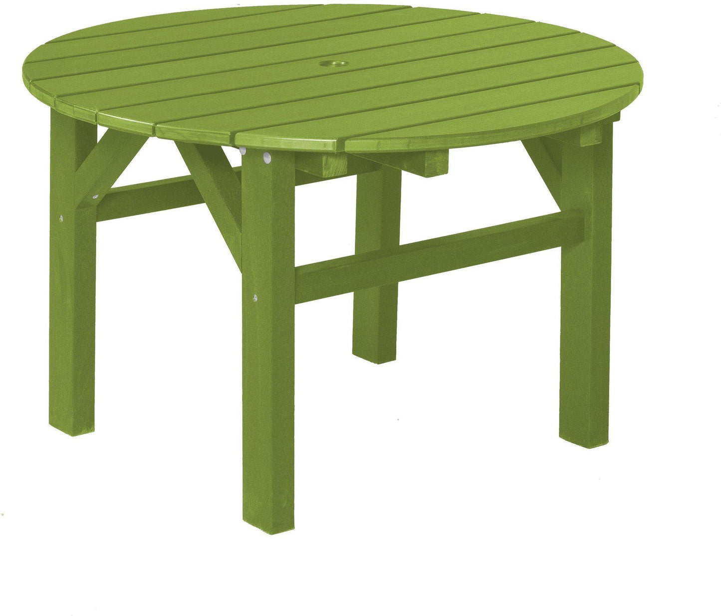 Wildridge Recycled Plastic Classic 33"W x 24"H  Outdoor Occasional Side Table - LEAD TIME TO SHIP 3 WEEKS