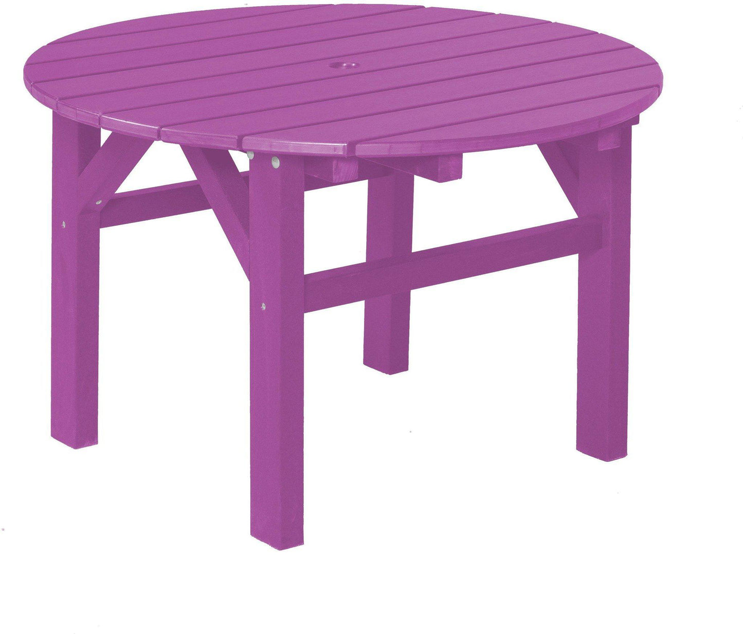 Wildridge Recycled Plastic Classic 33"W x 24"H  Outdoor Occasional Side Table - LEAD TIME TO SHIP 3 WEEKS