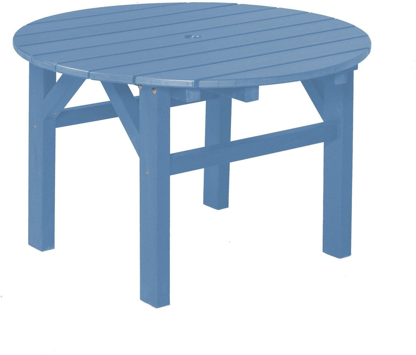 Wildridge Recycled Plastic Classic 33"W x 24"H  Outdoor Occasional Side Table - LEAD TIME TO SHIP 3 WEEKS