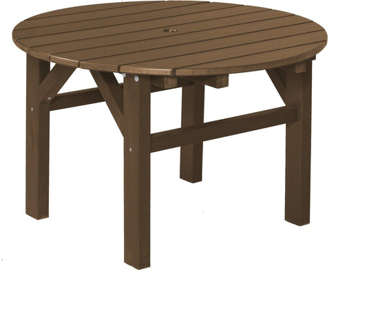 Wildridge Recycled Plastic Classic 33"W x 24"H  Outdoor Occasional Side Table - LEAD TIME TO SHIP 6 WEEKS OR LESS