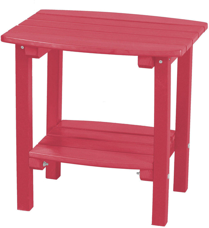 wildridge recycled plastic classic side table pink