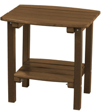 wildridge recycled plastic classic side table tudor brown