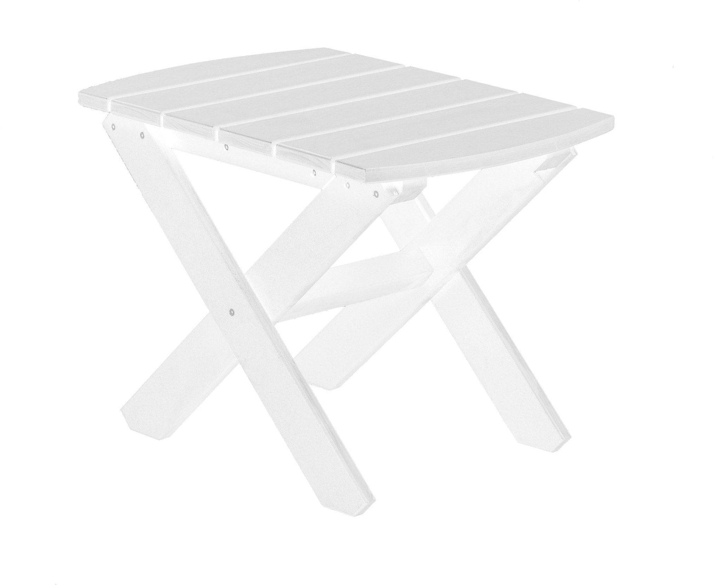 Wildridge Recycled Plastic LCC-228 Classic Rectangular Side Table - LEAD TIME TO SHIP 3 WEEKS