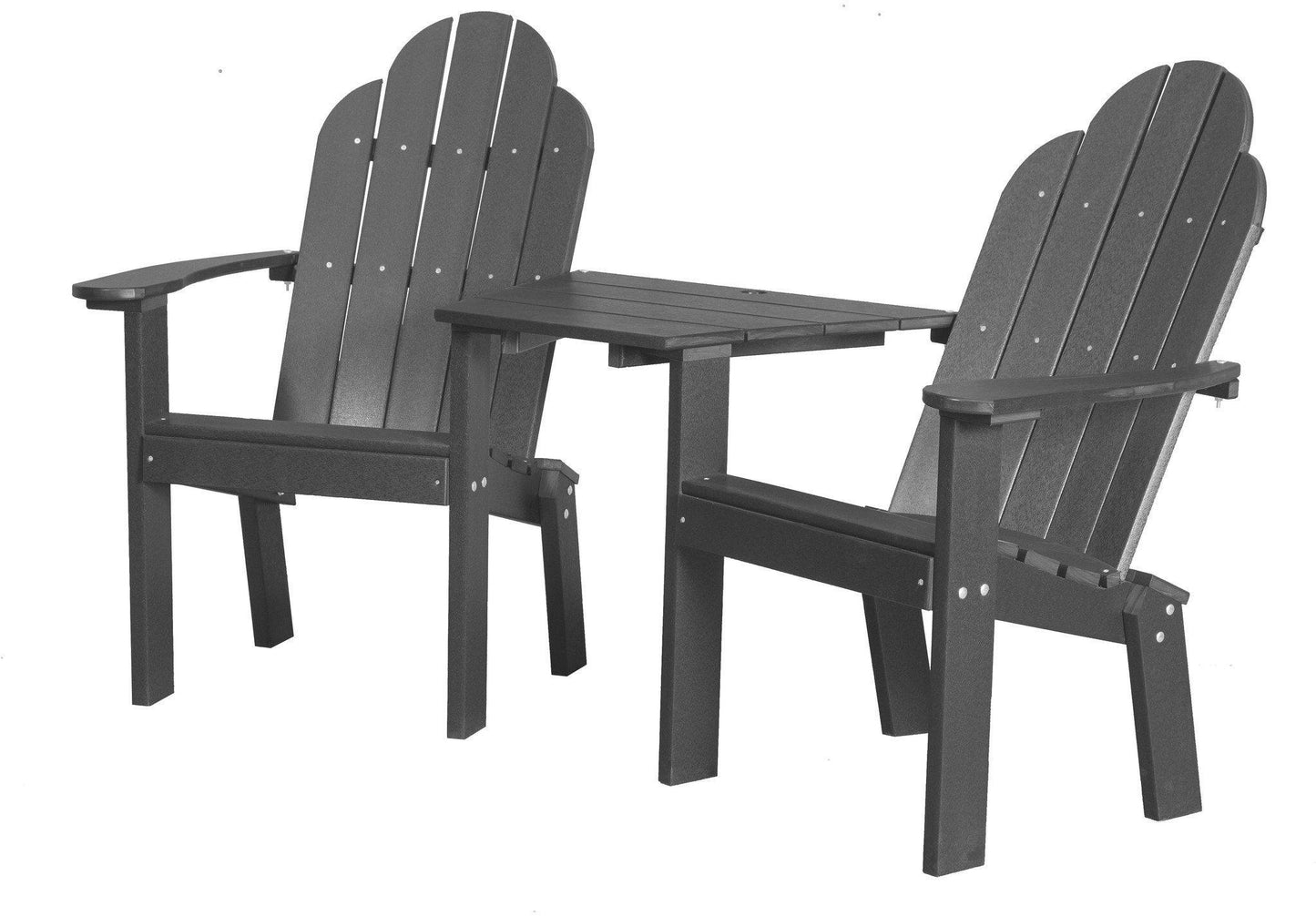 Wildridge Outdoor Recycled Plastic Classic Deck Chair Tete a Tete - LEAD TIME TO SHIP 3 WEEKS
