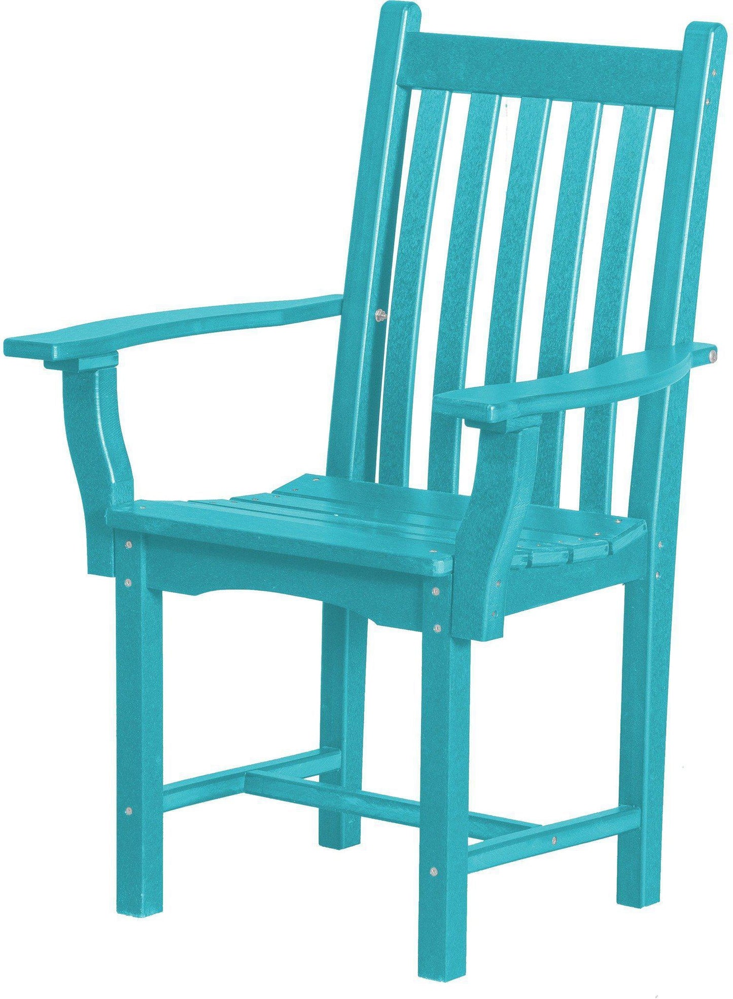 Wildridge Outdoor Recycled Plastic Classic Dining Chair with Arms - LEAD TIME TO SHIP 4 WEEKS