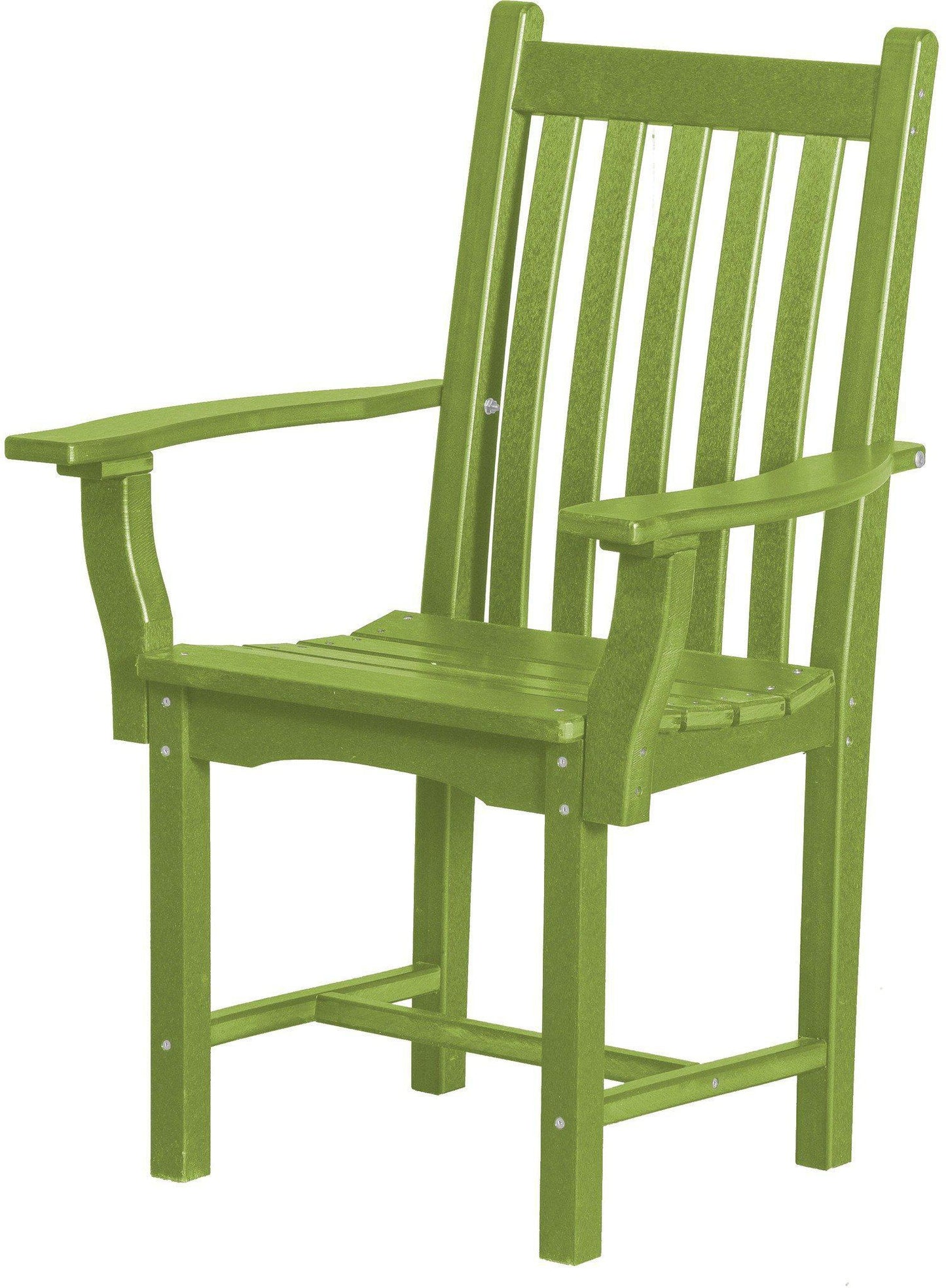 Wildridge Outdoor Recycled Plastic Classic Dining Chair with Arms - LEAD TIME TO SHIP 3 WEEKS