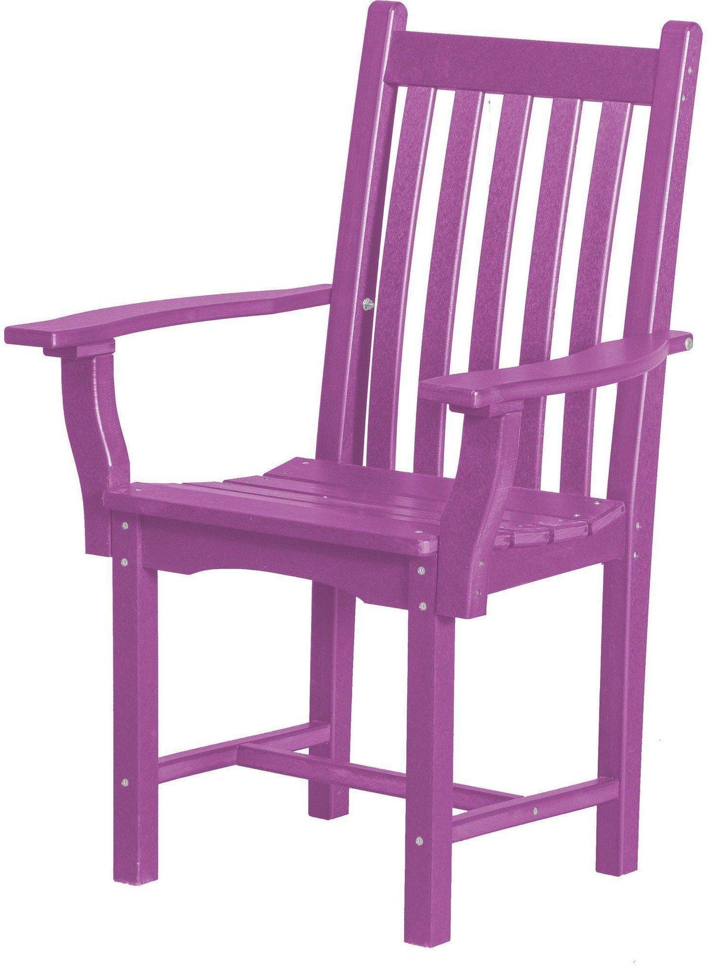 Wildridge Outdoor Recycled Plastic Classic Dining Chair with Arms - LEAD TIME TO SHIP 3 WEEKS