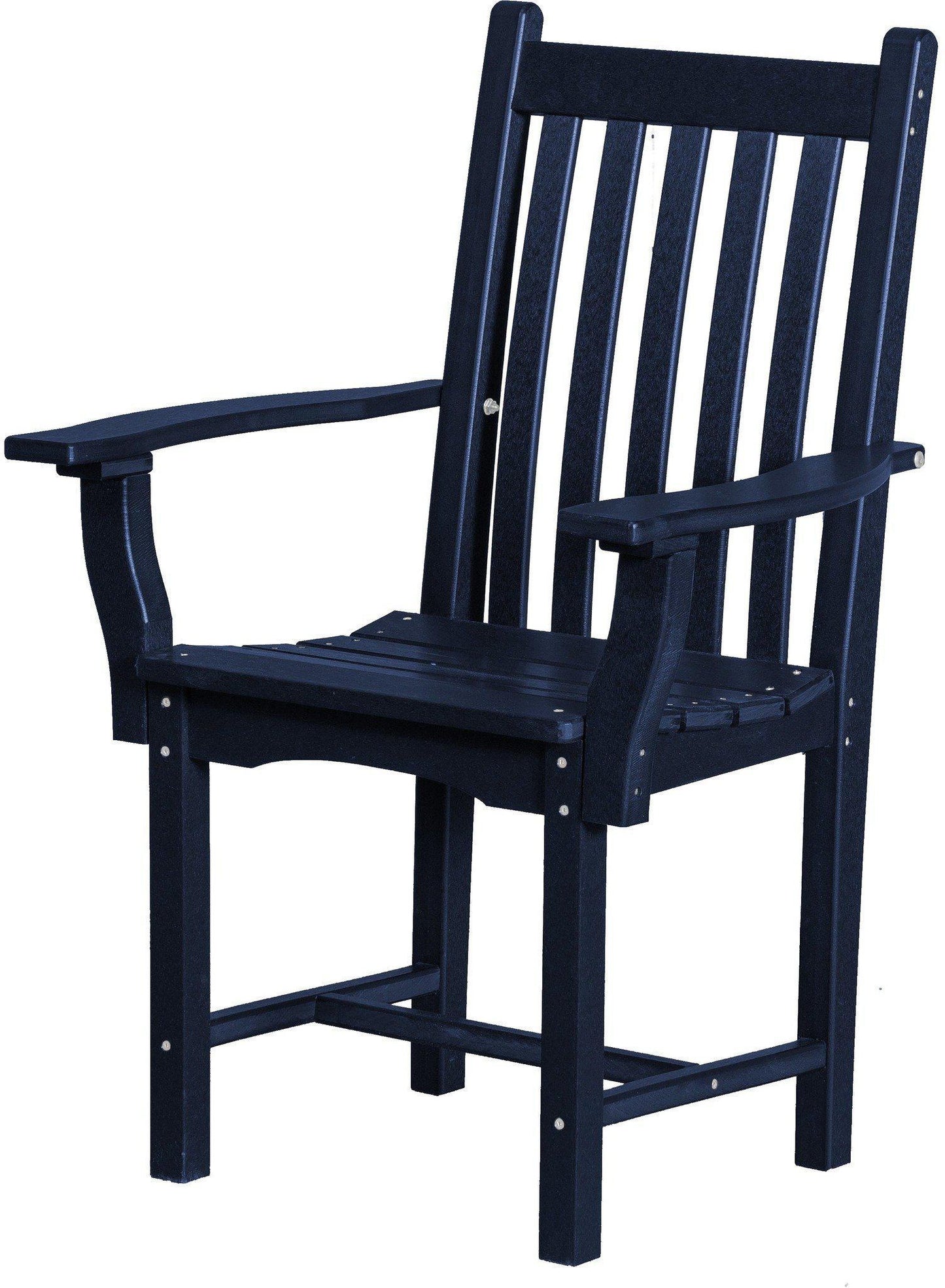 Wildridge Outdoor Recycled Plastic Classic Dining Chair with Arms - LEAD TIME TO SHIP 3 WEEKS