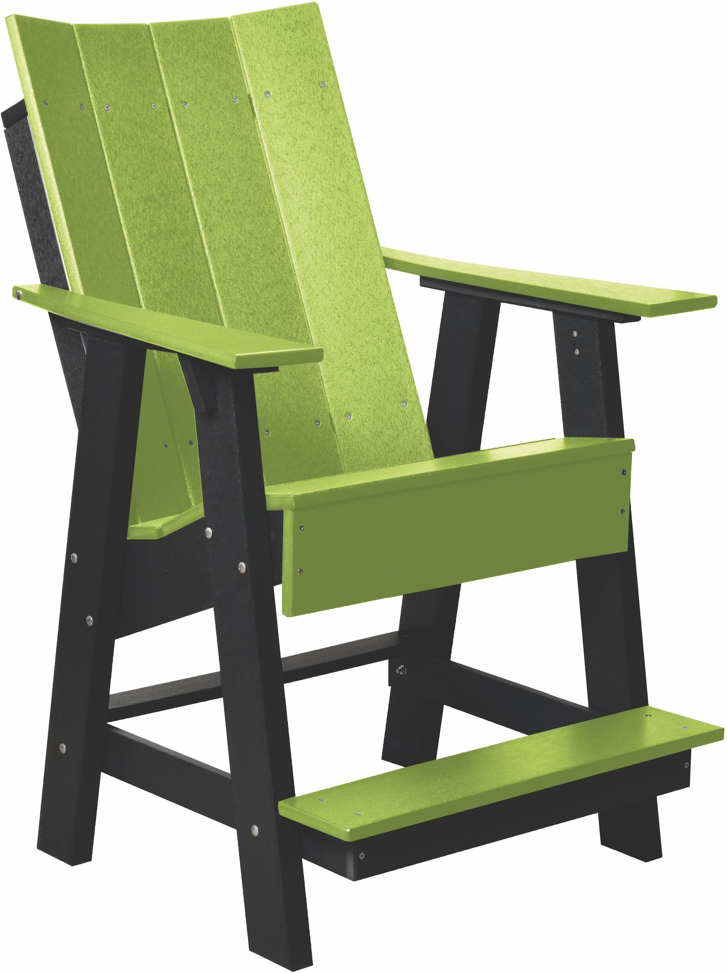Wildridge Recycled Plastic Outdoor Contemporary Adirondack Balcony Chair  (COUNTER HEIGHT)- LEAD TIME TO SHIP 3 TO 4 BUSINESS DAYS - LEAD TIME TO SHIP 3 WEEKS