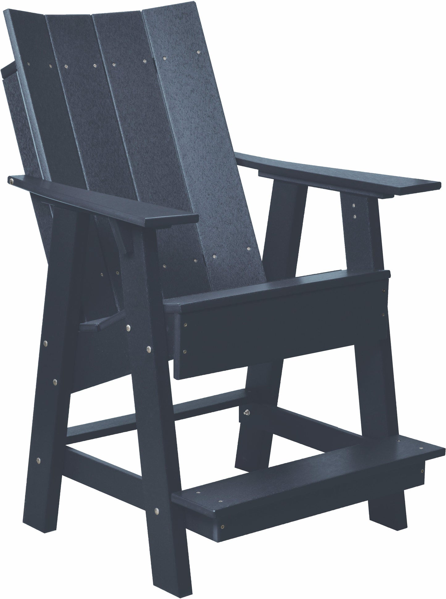 Wildridge Recycled Plastic Outdoor Contemporary Adirondack Balcony Chair  (COUNTER HEIGHT)- LEAD TIME TO SHIP 3 TO 4 BUSINESS DAYS - LEAD TIME TO SHIP 3 WEEKS