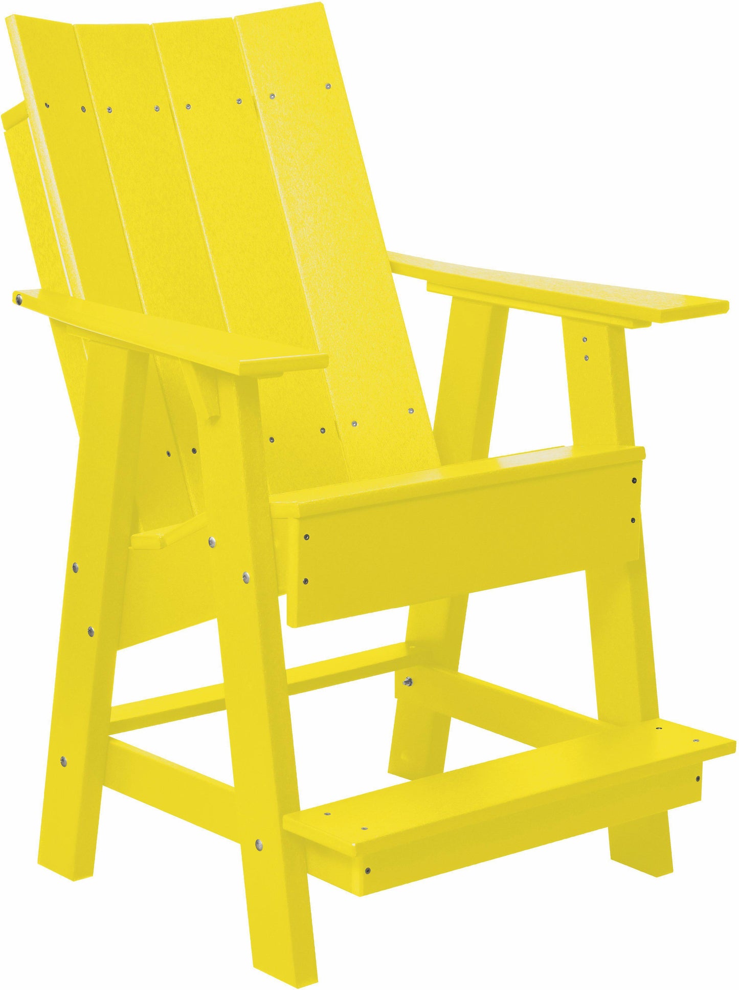 Wildridge Recycled Plastic Outdoor Contemporary Adirondack Balcony Chair  (COUNTER HEIGHT)- LEAD TIME TO SHIP 3 TO 4 BUSINESS DAYS - LEAD TIME TO SHIP 3 WEEKS