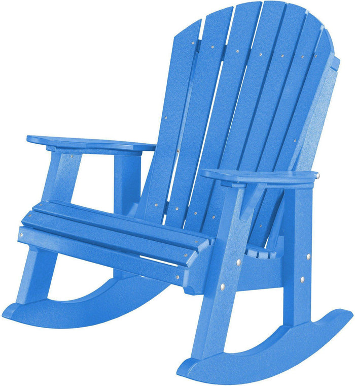 Wildridge Recycled Plastic  Heritage High Fan Back Rocking Chair - Rocking Furniture