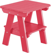 Wildridge Recycled Plastic Heritage 2 Tier End Table - Pink